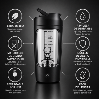 Shaker automático sin grumos